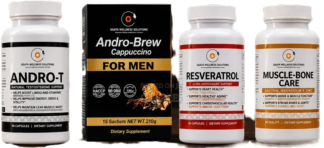 Men's Wellness Combo – Boost Energy, Vitality Performance