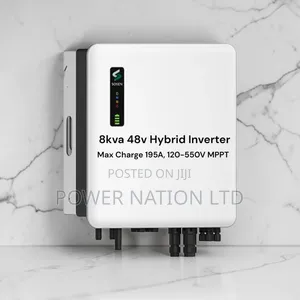 8kw / 8kva 48v Sosen Hybrid Inverter Max Charge 195A, 120-550v MPPT