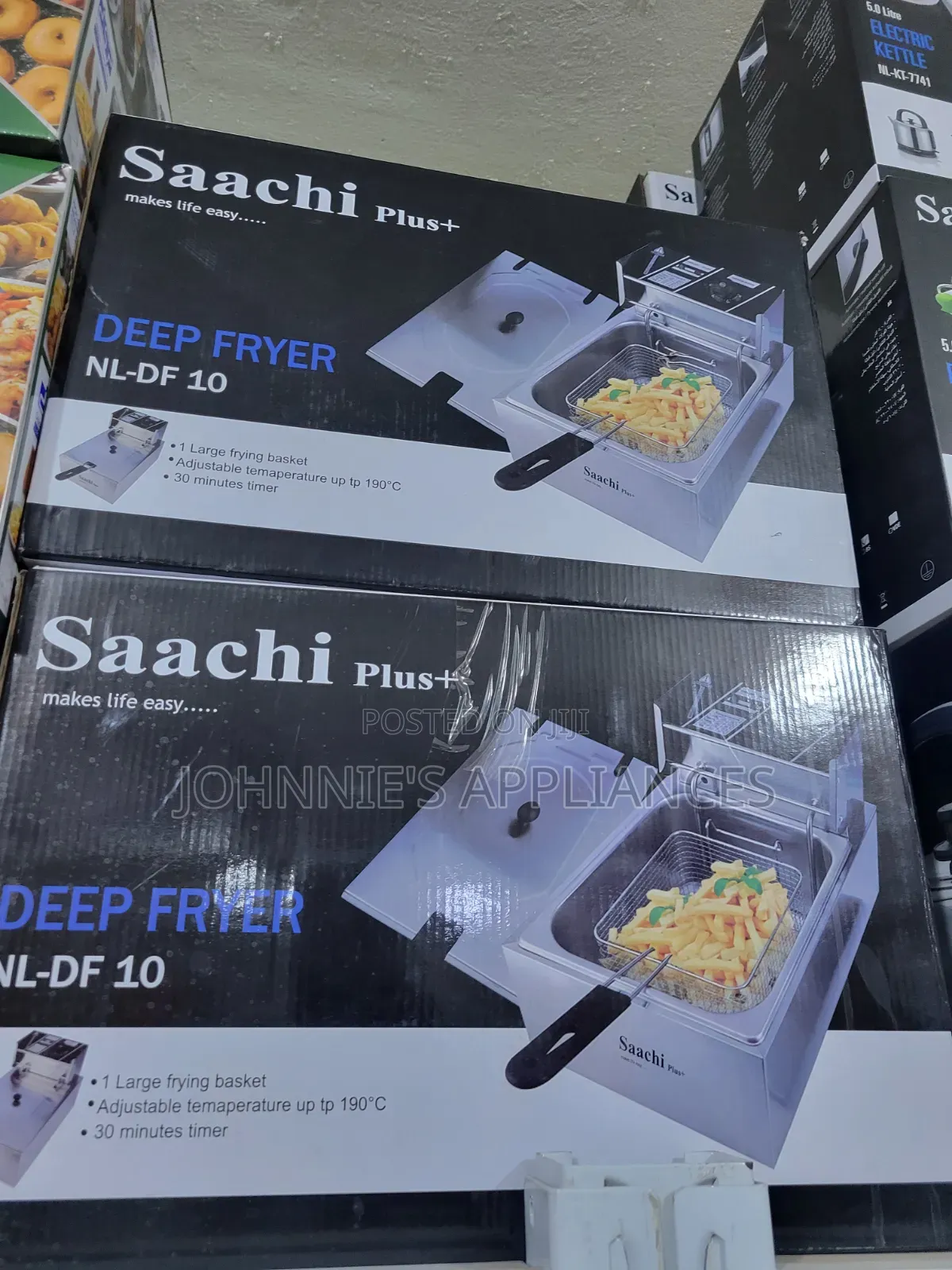 (6L) Saarch Electric Deepfryer / Chips Fryer