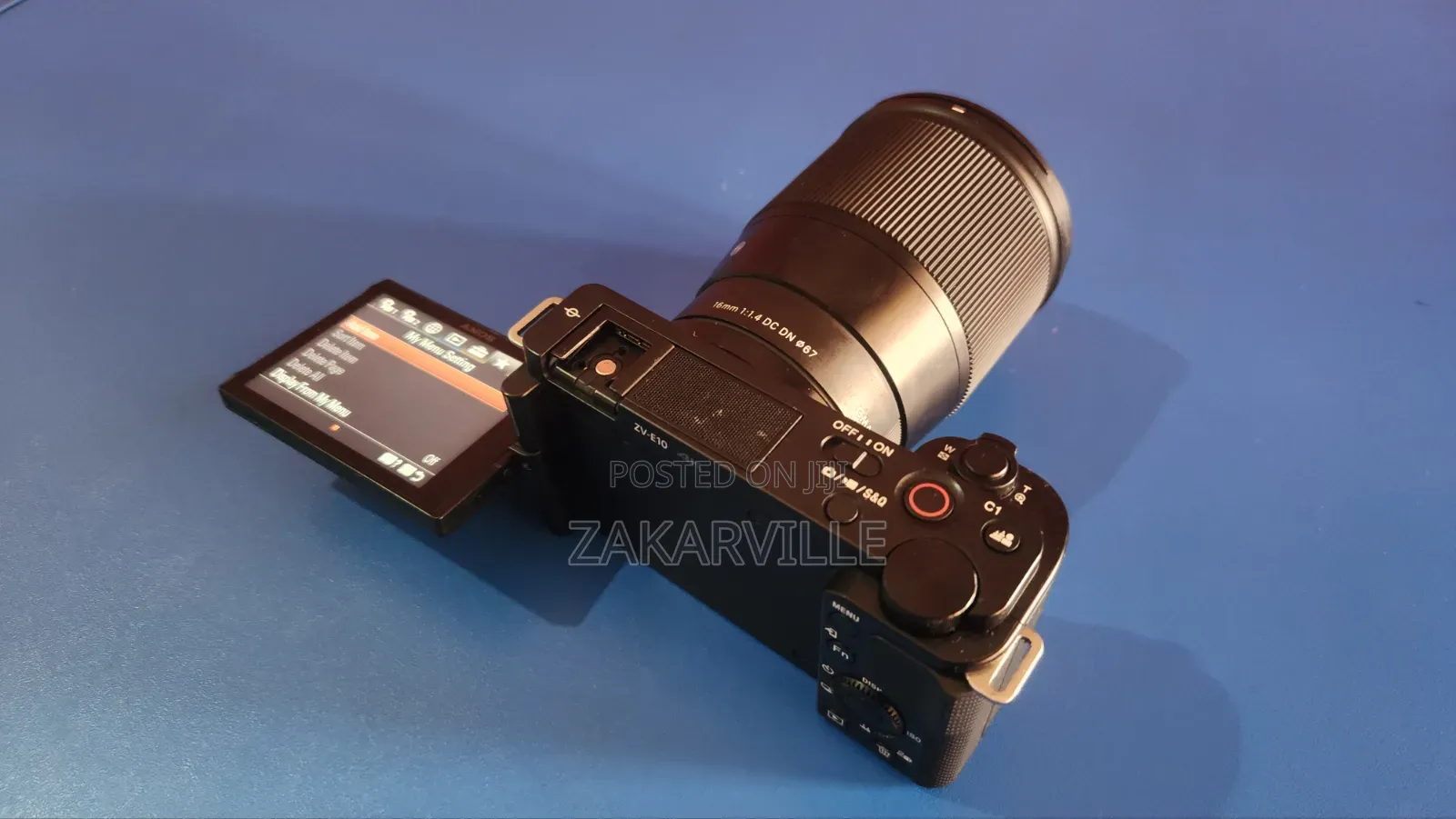 Sony Zv-E10 With Sigma 16mm F1.4 Lens