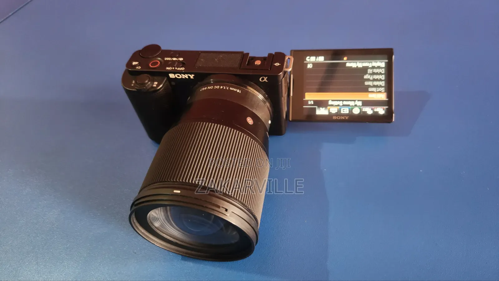 Sony Zv-E10 With Sigma 16mm F1.4 Lens