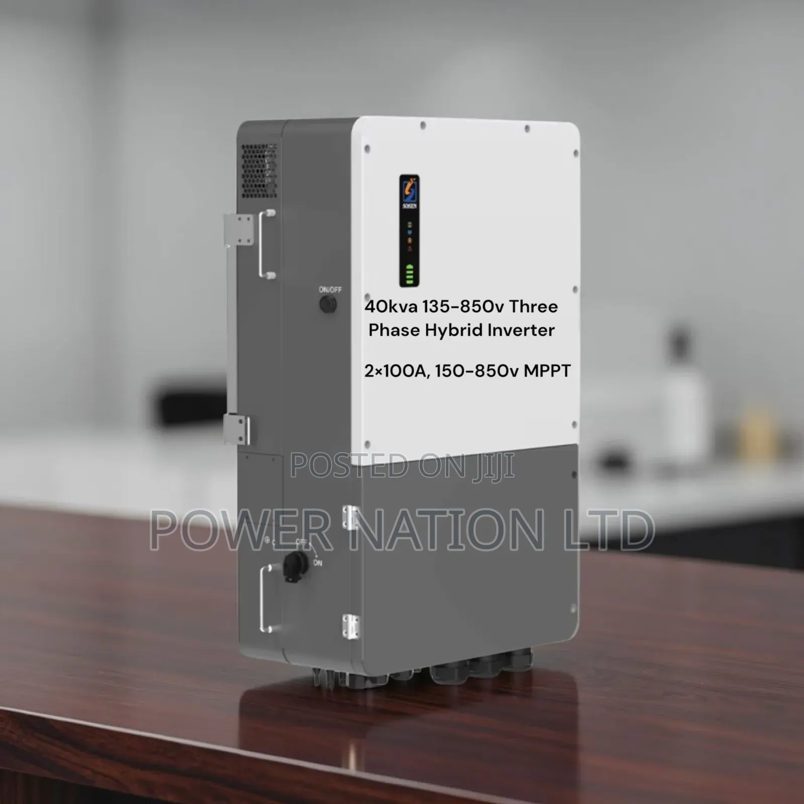 40kw / 40kva 135-850v Sosen Three Phase Hybrid Inverter