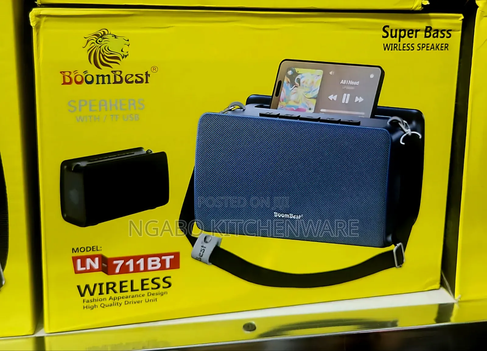 BoomBest LN-711BT Wireless Speaker .