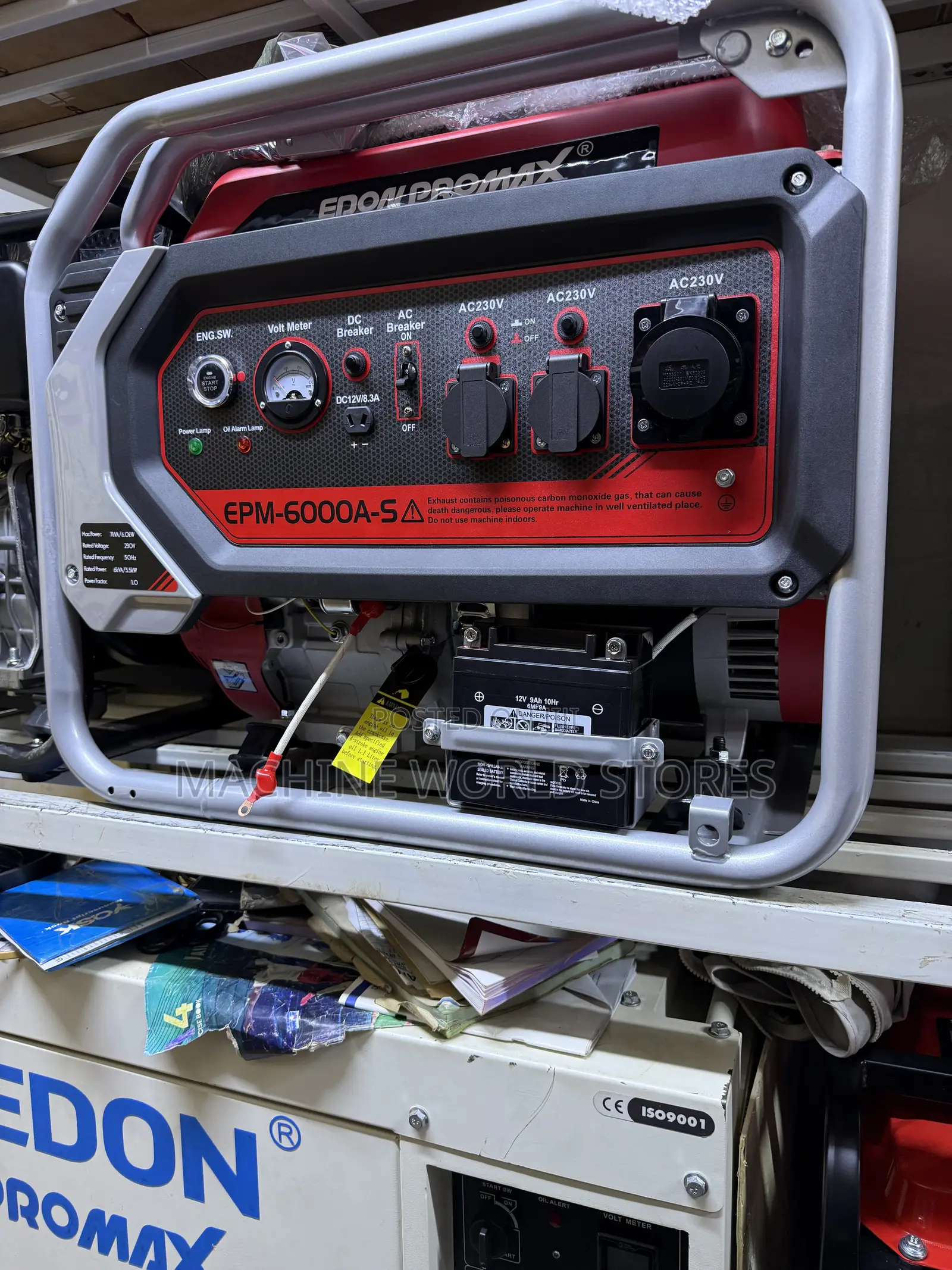 6kva Gasoline Generator Edonpromax
