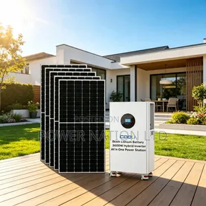 8kwh + 3.6kva Cooli All in One Power Station Full Kit W/T Solar Panels