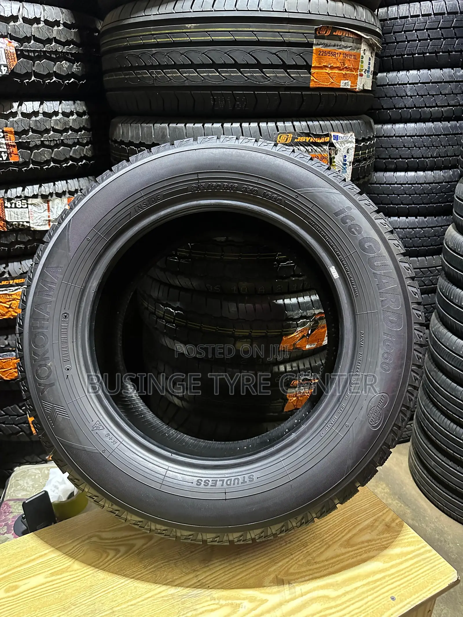 215/60r16 Yokohama Used Tires Still in Good Condition