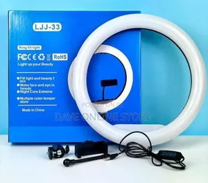 LJJ-33 LED Ring Light Kit