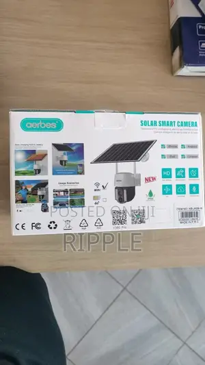 Aerbes WiFi Solar PTZ Security Camera Single Lens HD AB-JK69-W
