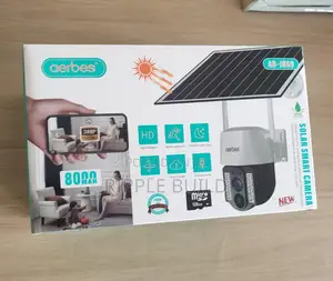 Aerbes WiFi Solar PTZ Security Camera Single Lens HD AB-JK69-W