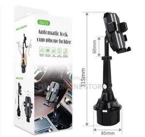 Automatic Lock Cup Phone Holder