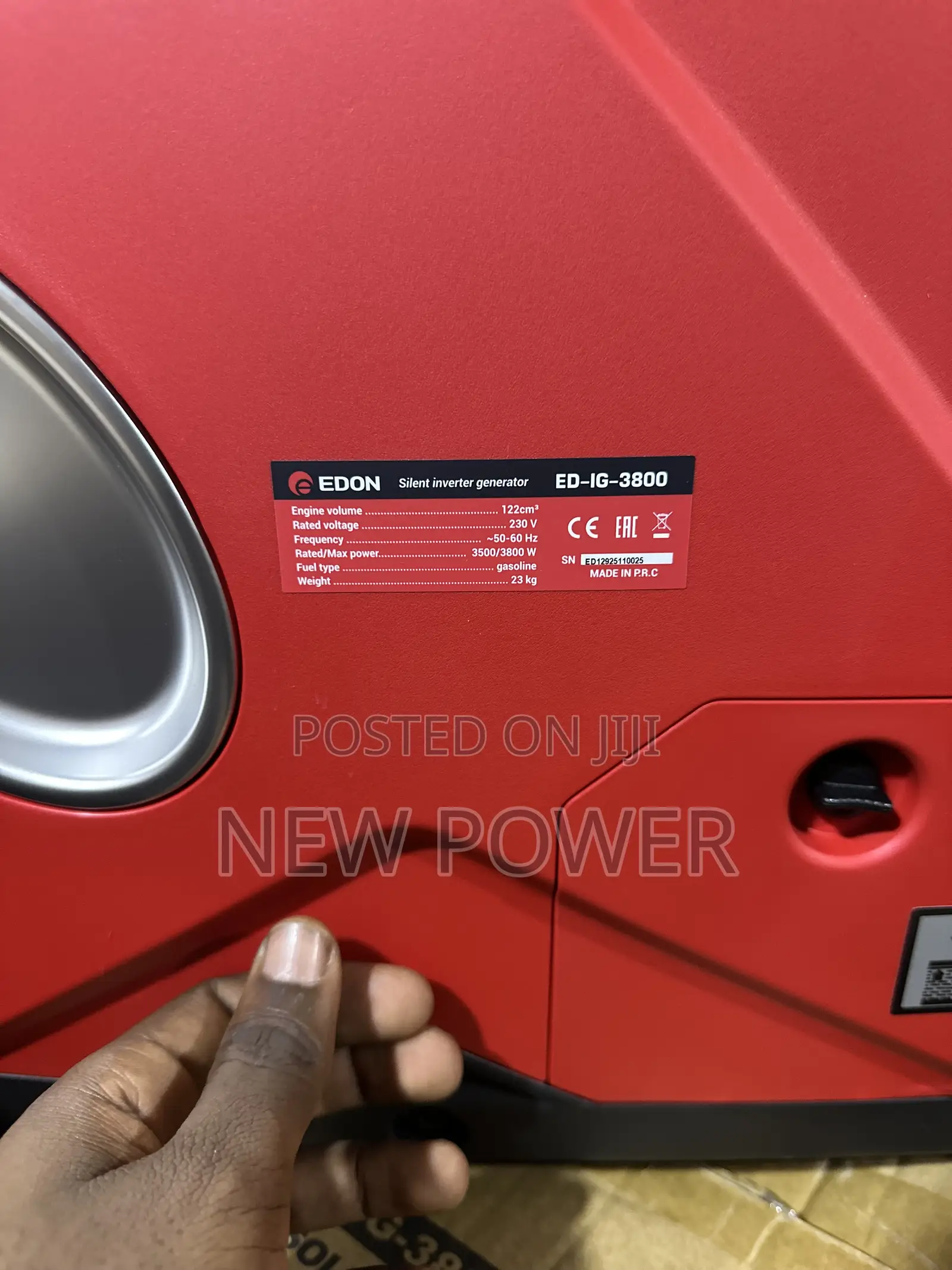 3.5KW Silent Gasoline Generators