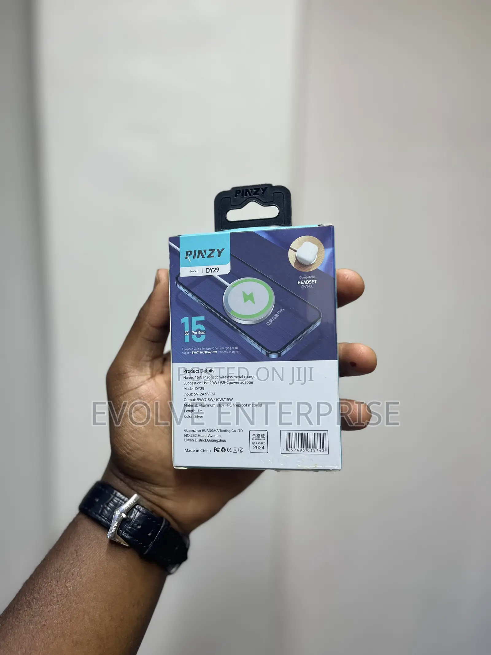 Pinzy DY29 15W Super Magnetic Charger for iPhone,Samsung,Google Pixel