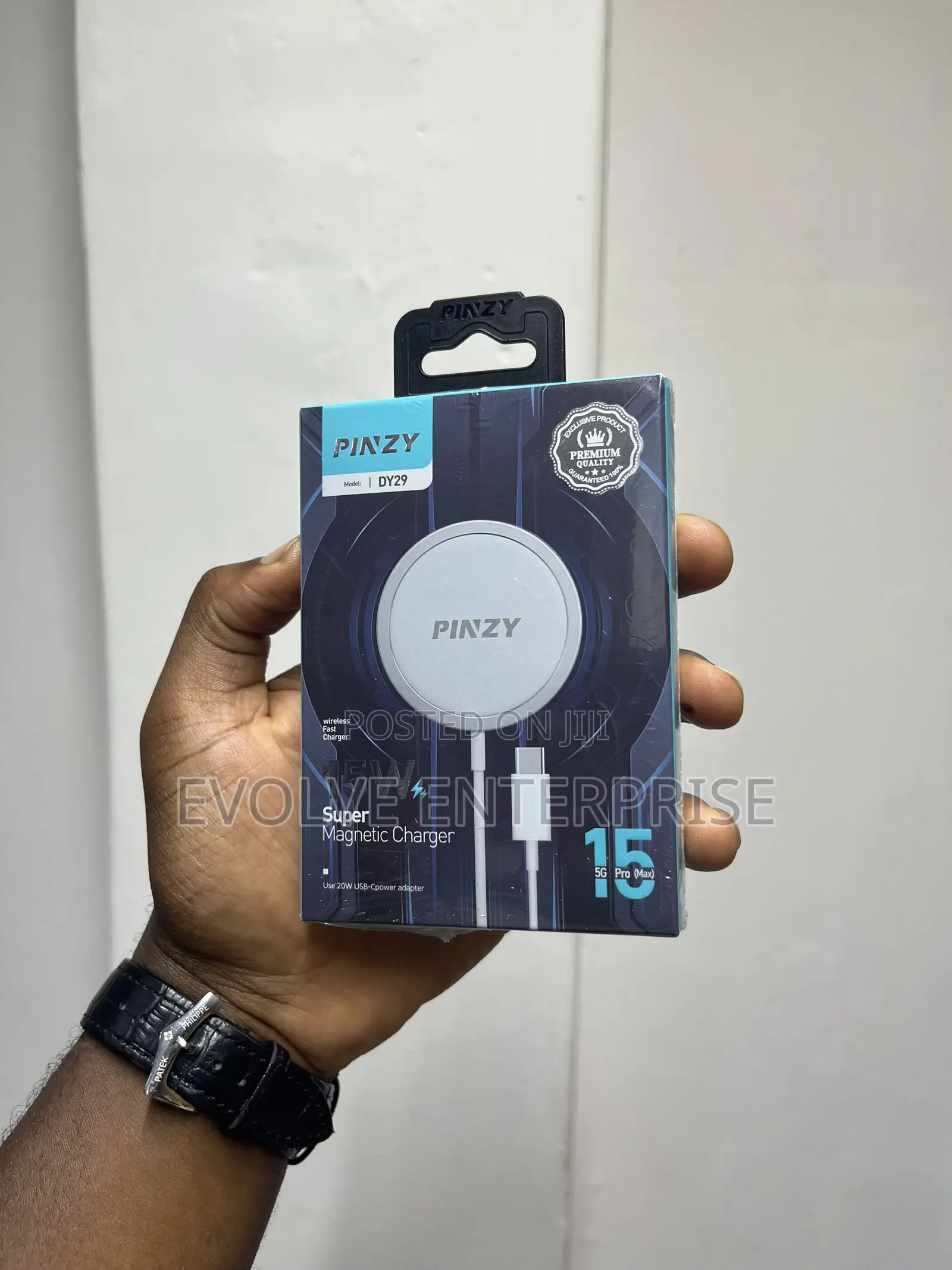 Pinzy DY29 15W Super Magnetic Charger for iPhone,Samsung,Google Pixel
