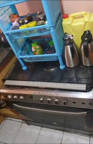 IQRA 90x60cm Cooker 4 Gas+ 2 Electric Plates, Auto Ignition Stainless