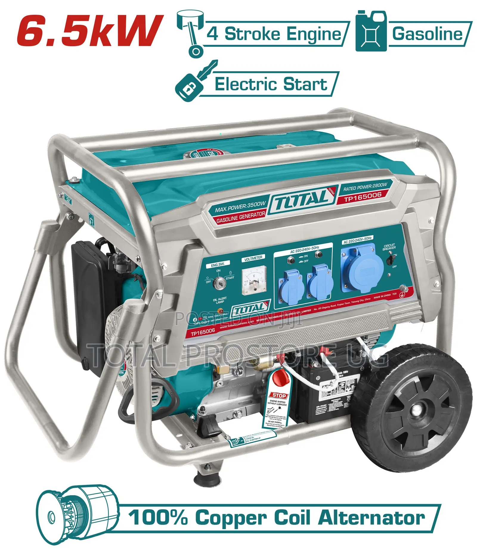 Gasoline Generator 6.5kW