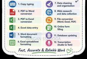 Data Entry, Word Etc