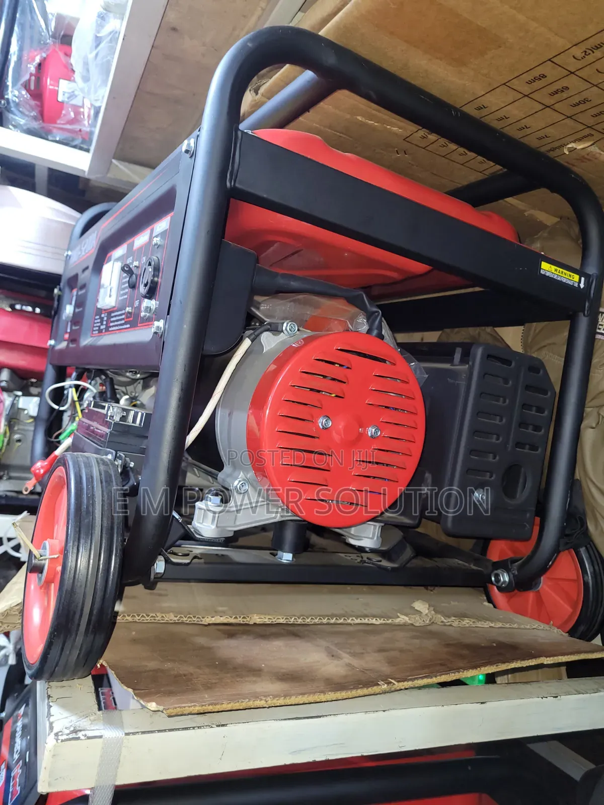 Edon Petrol Generator Key Start and Manual It Has Wells