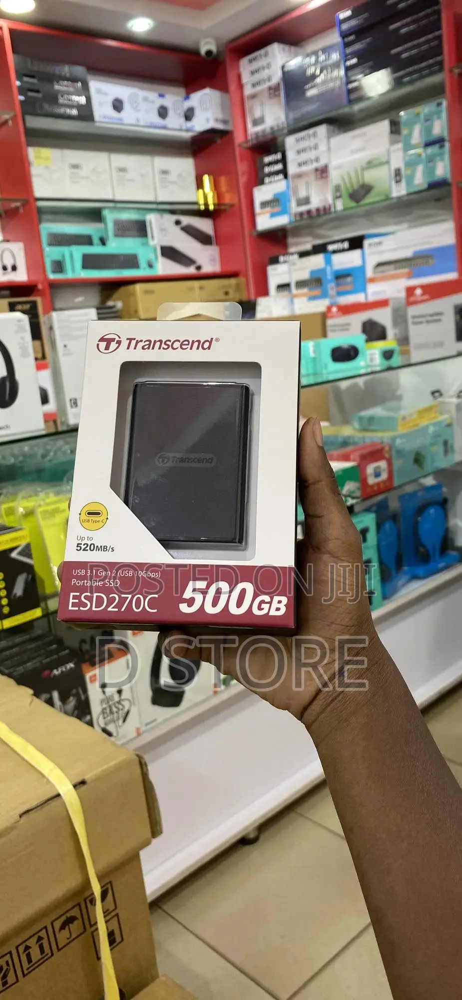 Transcend Storejet 500gb External
