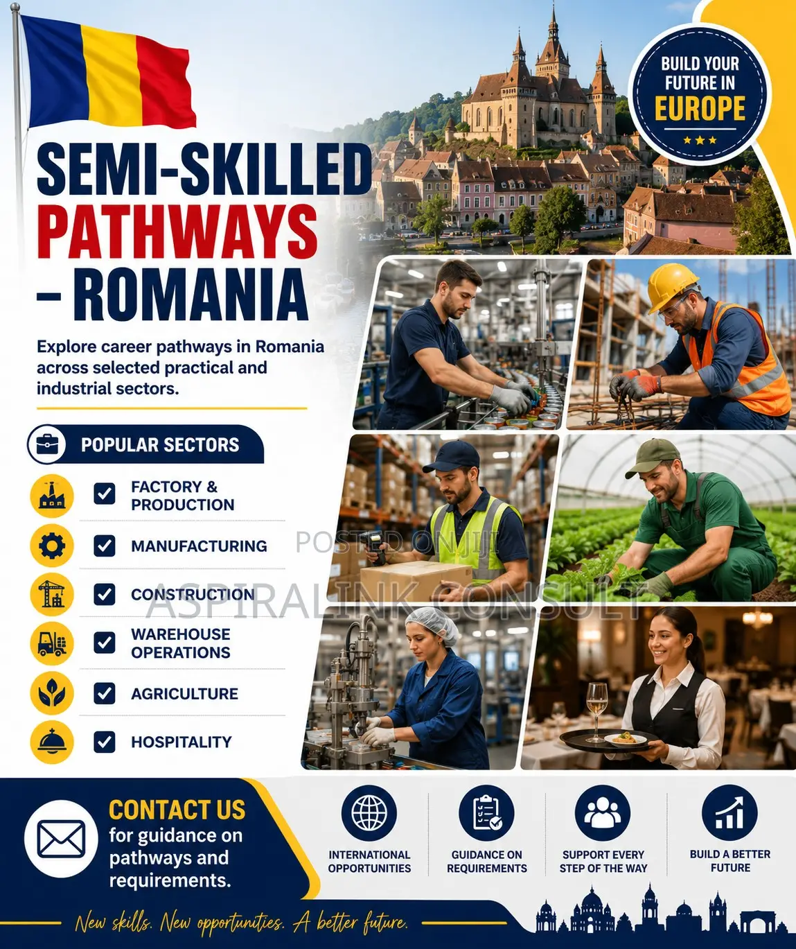 Semi Skilled Pathways in Romania