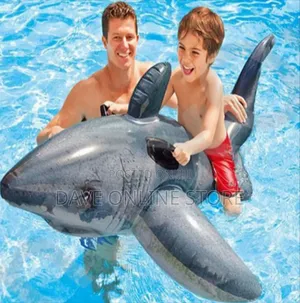 Intex Great White Shark Inflatable Pool Ride-on Toy
