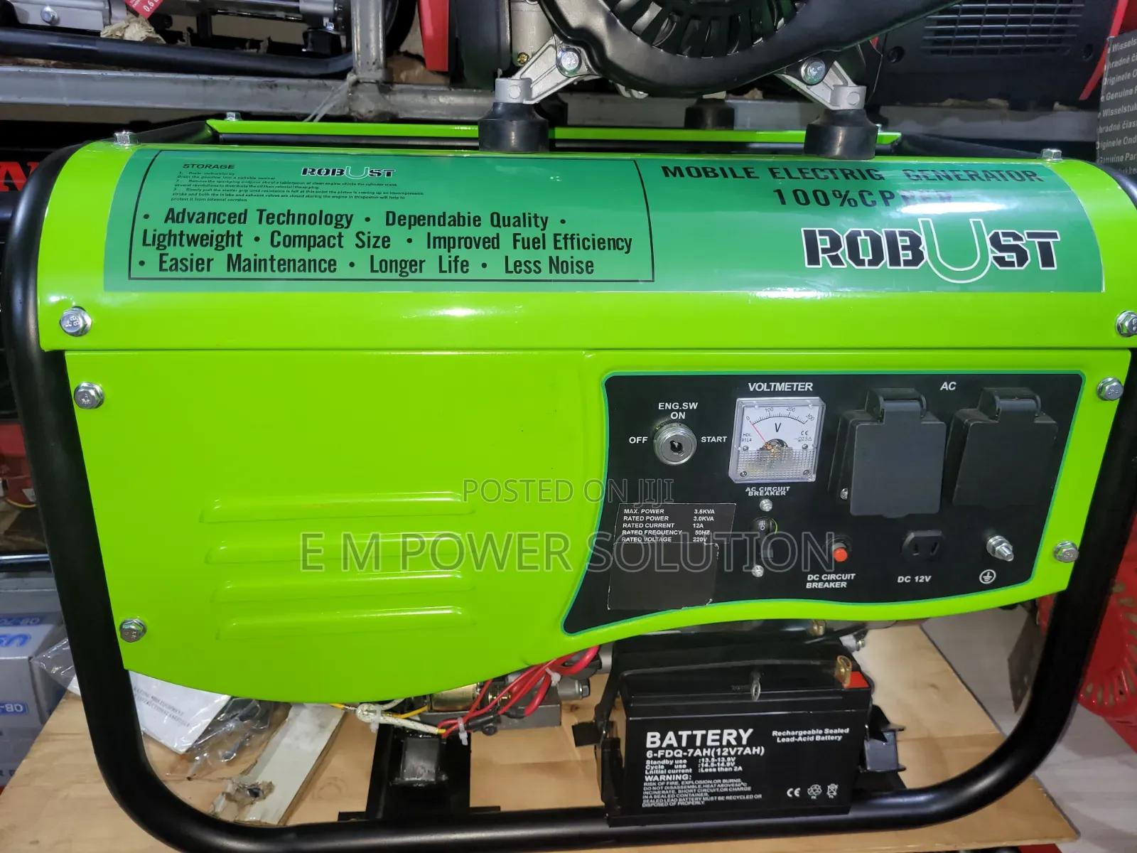 Robust Gasoline Generator