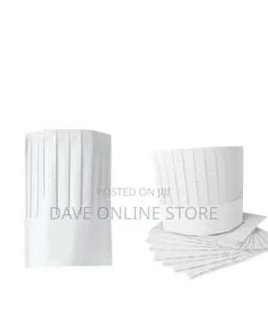 10 Pieces Disposable Chef Hats.
