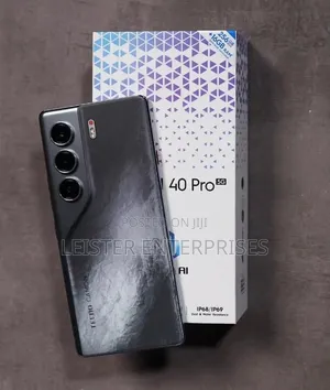 New Tecno Camon 40 Pro 5G 256 GB Black