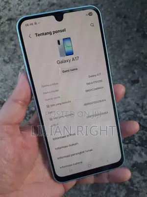 New Samsung Galaxy A17 5G 256 GB Blue