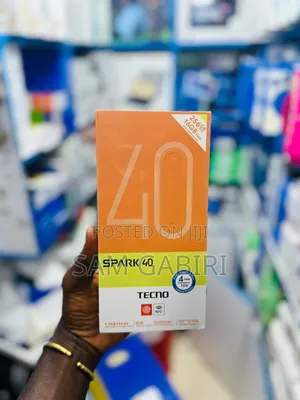 New Tecno Spark 40 256 GB Black