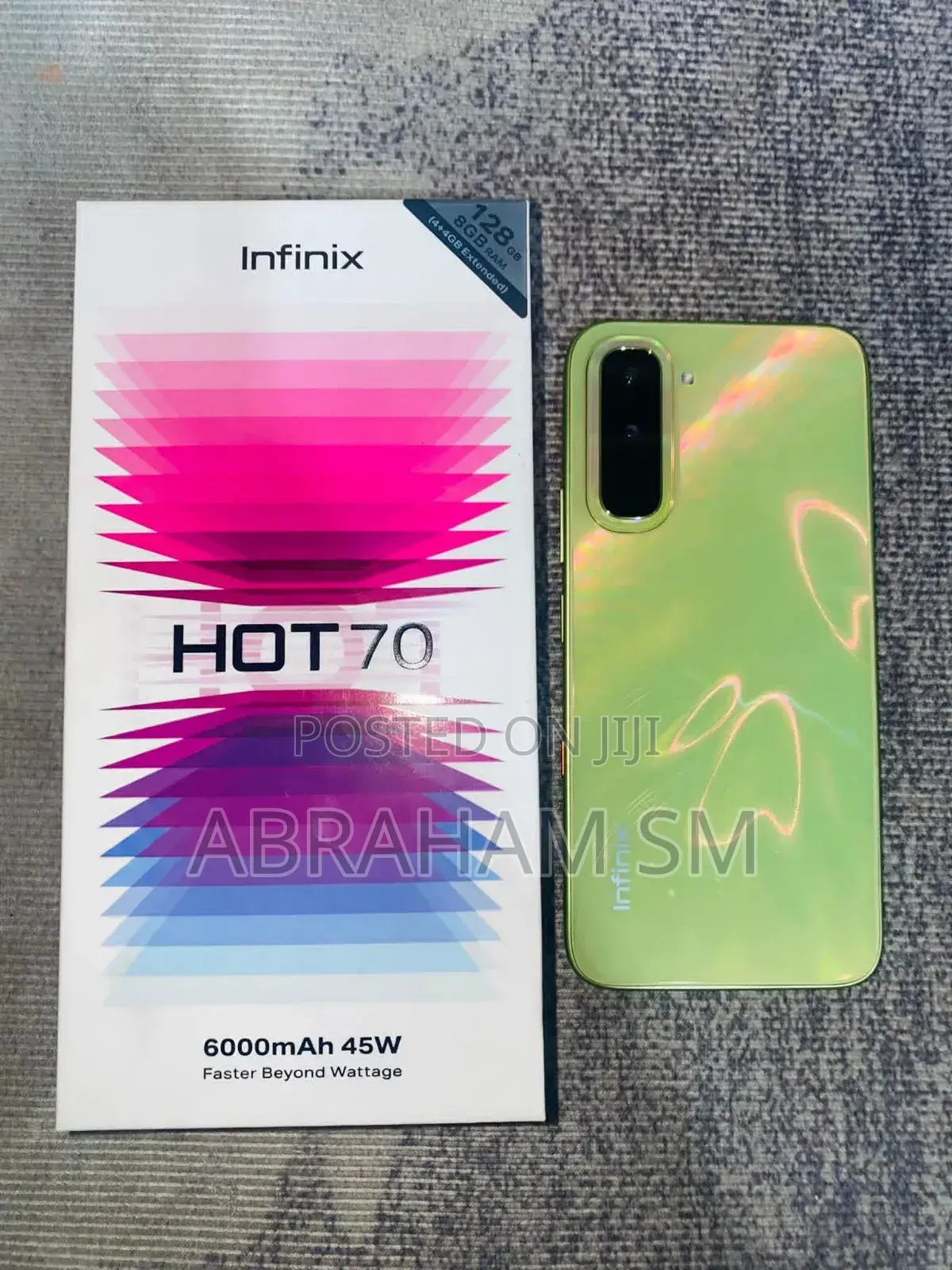 New Infinix Hot 70 256 GB Green