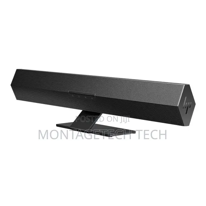 HP E22 G4 22" Monitor + Poly Z G3 Speaker Bar