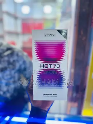 New Infinix Hot 70 256 GB Black