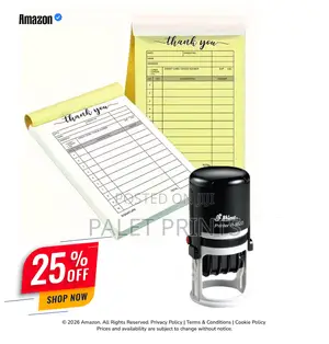 Stamp + Receipt Book Business Starter Combo