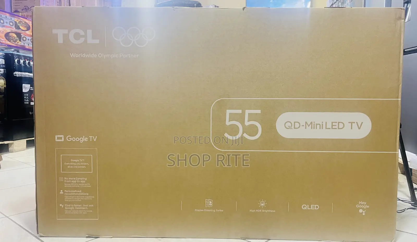 TCL 55 Inches Qd Mini Led Smart and TV