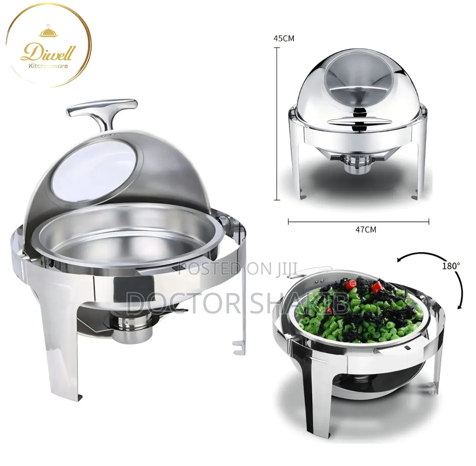 Stainless Steel Roundchafing Dish