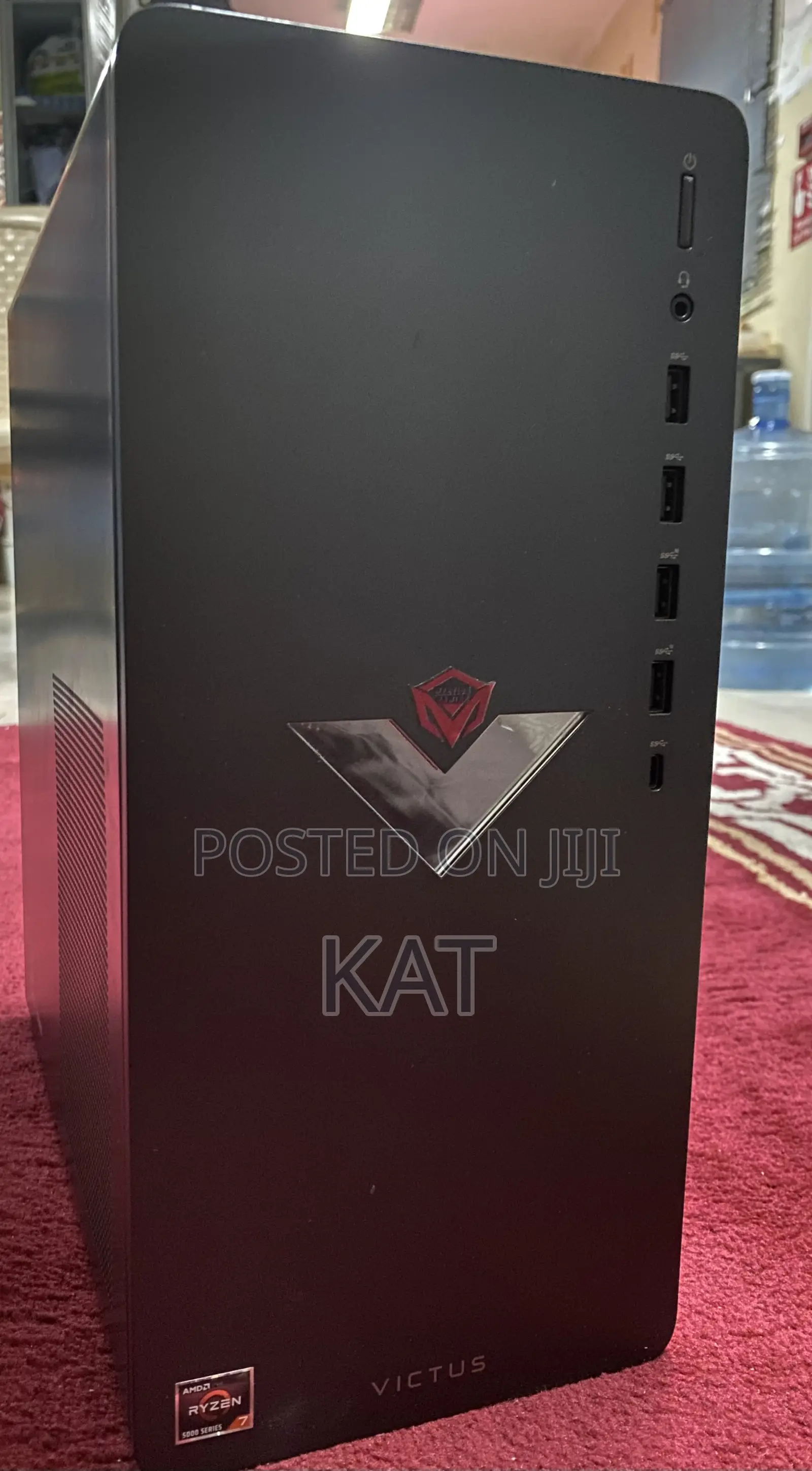 New Desktop Computer HP Victus 15L 32GB AMD Ryzen 7 HDD+SSD 1T