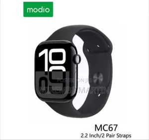 Modio Mc67 Series 10 Smartwatch 2.2 Inch Display With 2 Pairs of Strap