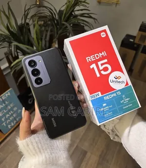 New Xiaomi Redmi 15 256 GB Black