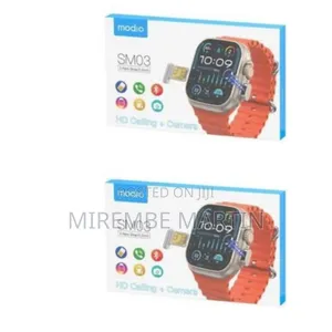 SM03 Smartwatch With SIM Card Support Built-in Camera – Bluetooth