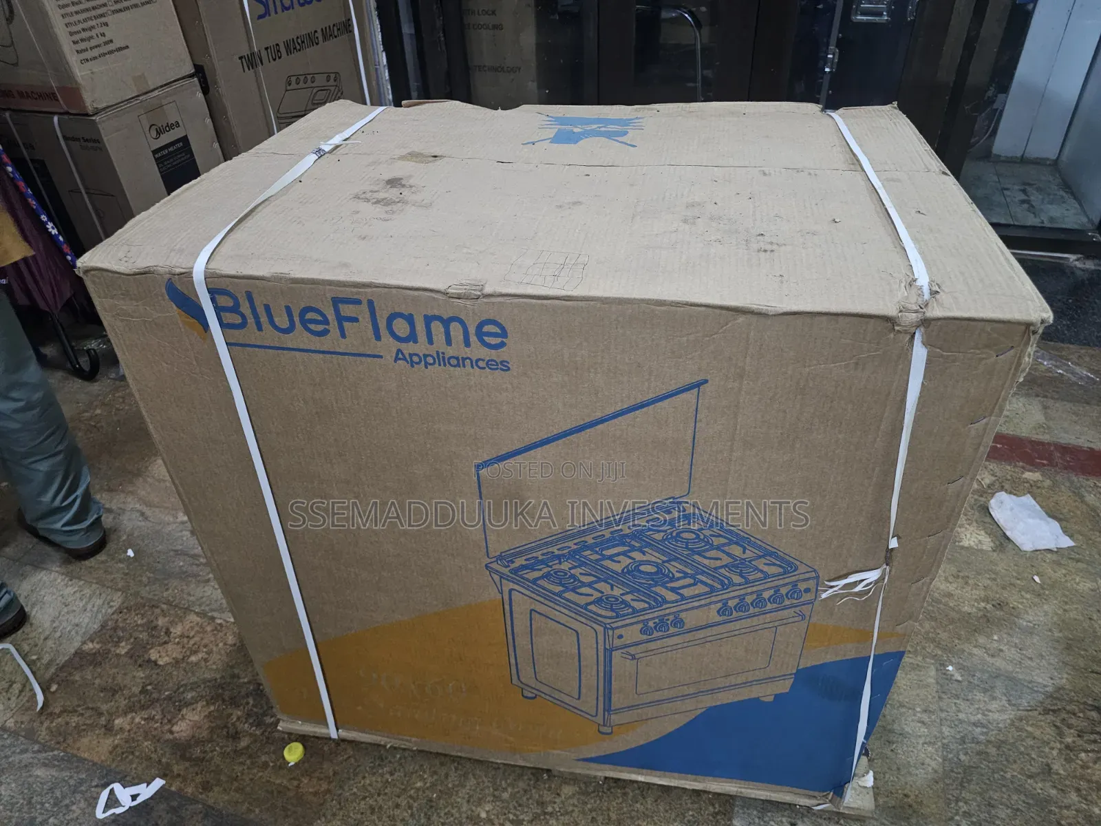 Blue Flame 90×60 (2+4) Free Standing Cooker