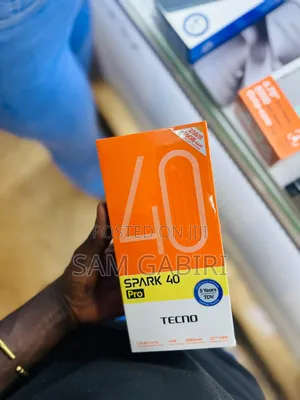 New Tecno Spark 40 Pro 256 GB White