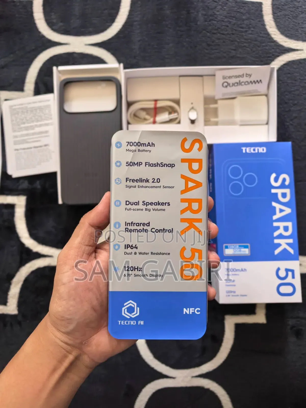 New Tecno Spark 50 128 GB Blue