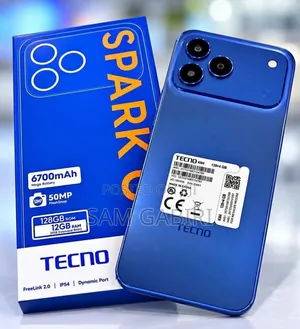 New Tecno Spark 50 128 GB Blue