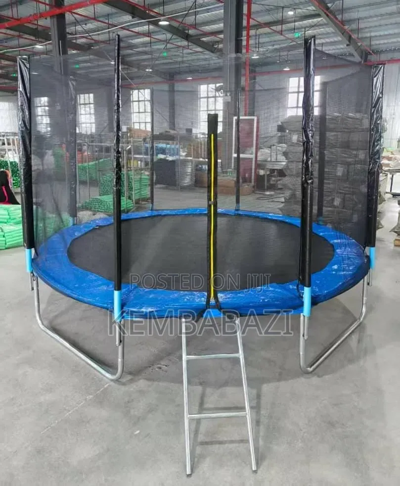 10feet Outdoor Trampolines With Safety Enclosures