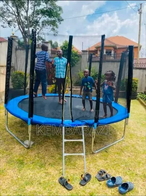 10feet Outdoor Trampolines With Safety Enclosures