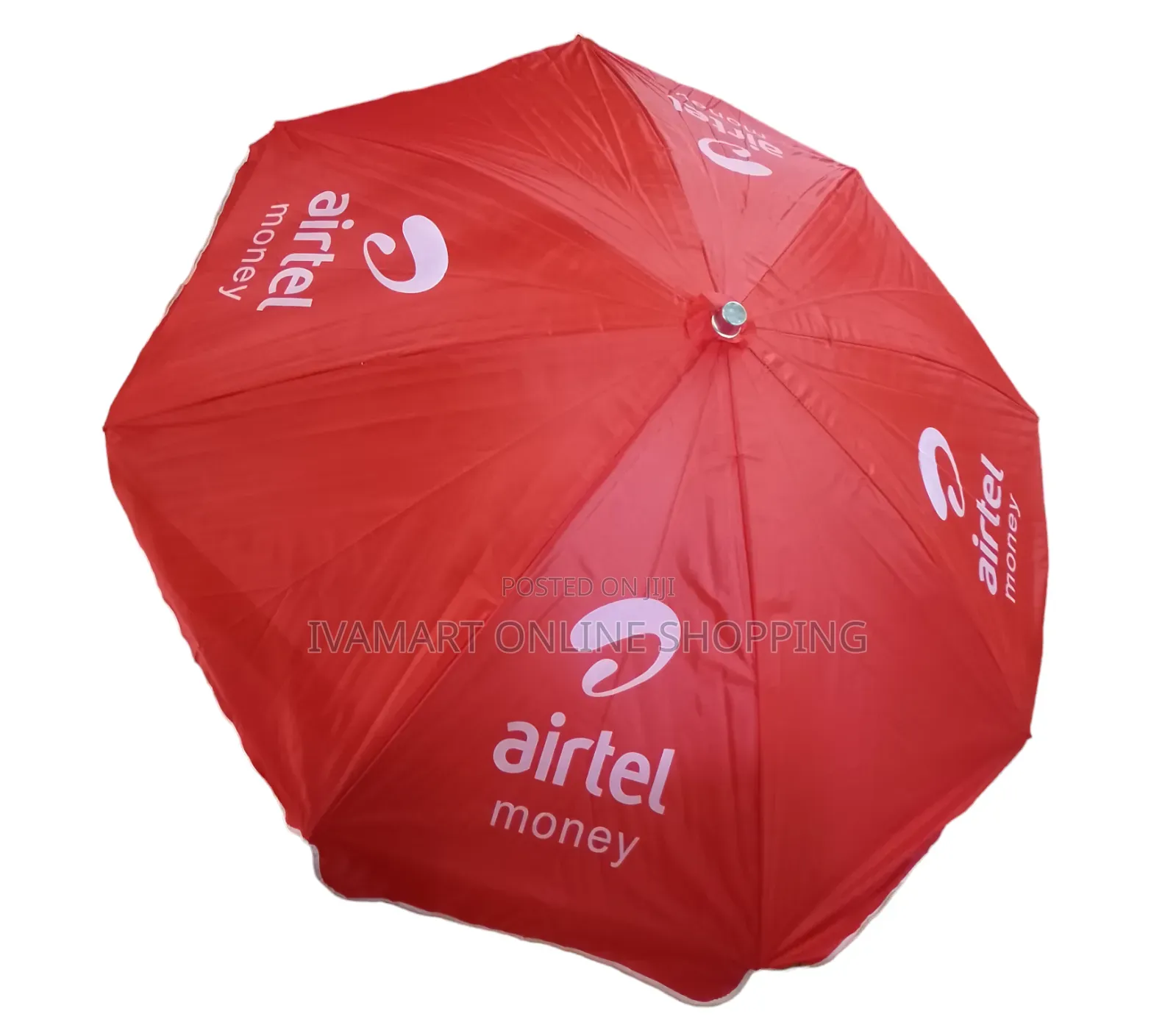 Airtel or MTN Branded Mobile Money Umbrellas - Medium Size 43 Inches