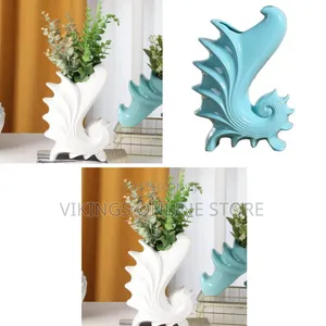 Simple and Stylish Creative Conch Shell Fish Decorative Vases