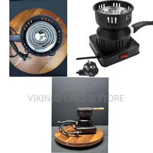 Portable Coal Burner With Stainer Tubular Heating Stove Heat-Resistant