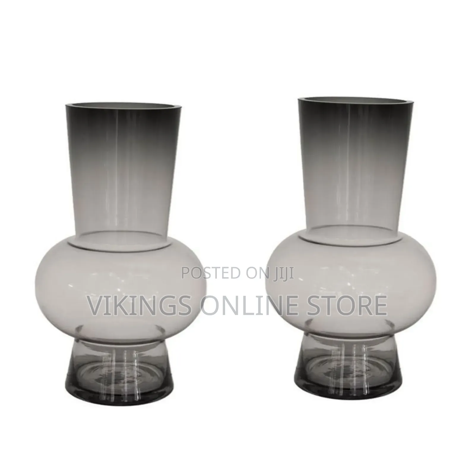 Smoke Belly Compact Tabletop Vase Hydroponics Flower Pot Living Room