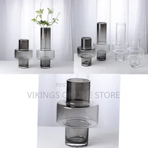 Modern Nordic Minimalist Ashtray Transparent Glass Vase Decorations